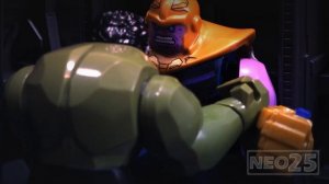 Lego Avengers Infinity War Hulk VS Thanos fight scene Lego Stop Motion