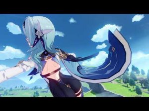 Появление Эолы, Эола спасает гг, Эола против фатуи | Эола | Муви | Genshin Imapct