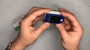 Видео обзор: Пульсоксиметр Fingertip pulse oximeter LK87. Цвет: синий