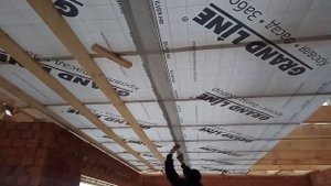 Установка водосточной системы. Монтаж металлочерепицы "Супер монтерей"(часть 2) #крыша #желоба