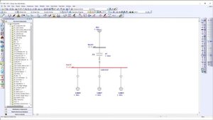 Построение однолинейной схемы в ETAP