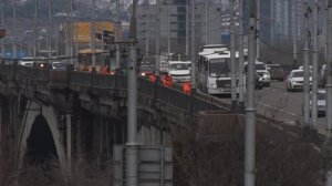 Сибирская старина. Красноярск. Коммунальный мост