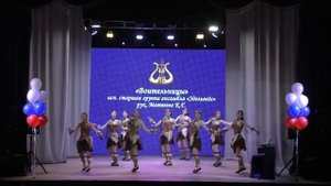 Народно-стилизованный танец «Воительницы»