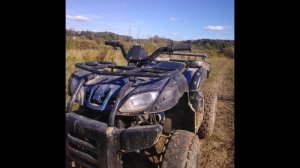 Тест-драйв квадроцикла Omaks xy 200st,пойдет для рыбалки??