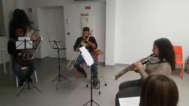 Havana - trio Sax soprano , trombone e tuba смотреть онлайн