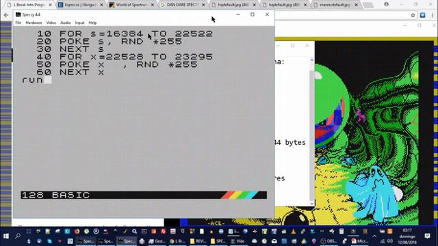 ZX Spectrum - Porque os Jogos do Spectrum Entravam Daquela Maneira Característica (Sistema Gráfico) смотреть онлайн