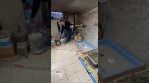 Строительство бани в гараже своими руками!!! Основа гаража рефрижератор.