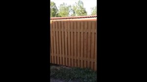 Деревянный забор шахматный высота 2 метра