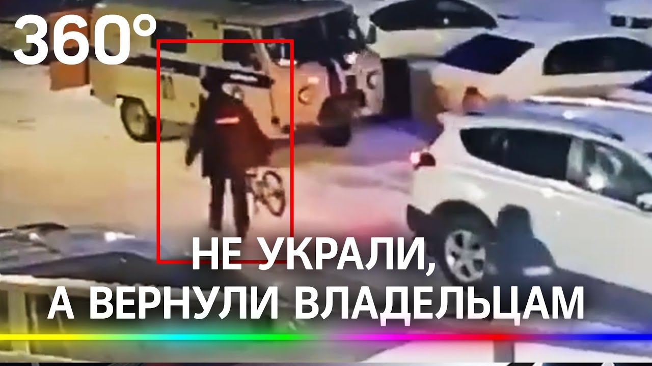 В Якутии полицейские "украли" велосипеды, опасаясь их кражи