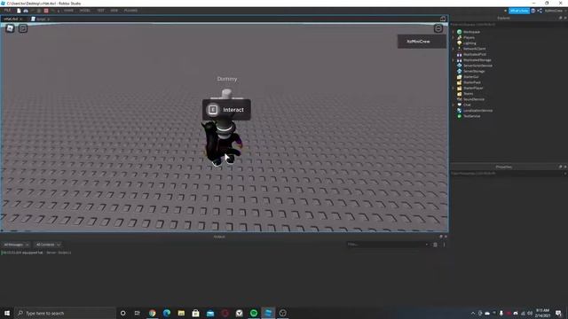 How to give players hat's using Proximity Prompt (roblox tutorial) смотреть онлайн