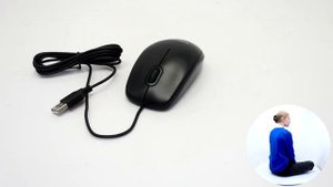 НИКС Компьютерный Супермаркет: видео про Мышь Logitech Mouse M100r (910-006652) Black, Business Bla