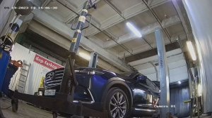 Установка фаркопа на Mazda CX-9 2017 год. Leader Plus, арт. M309-A