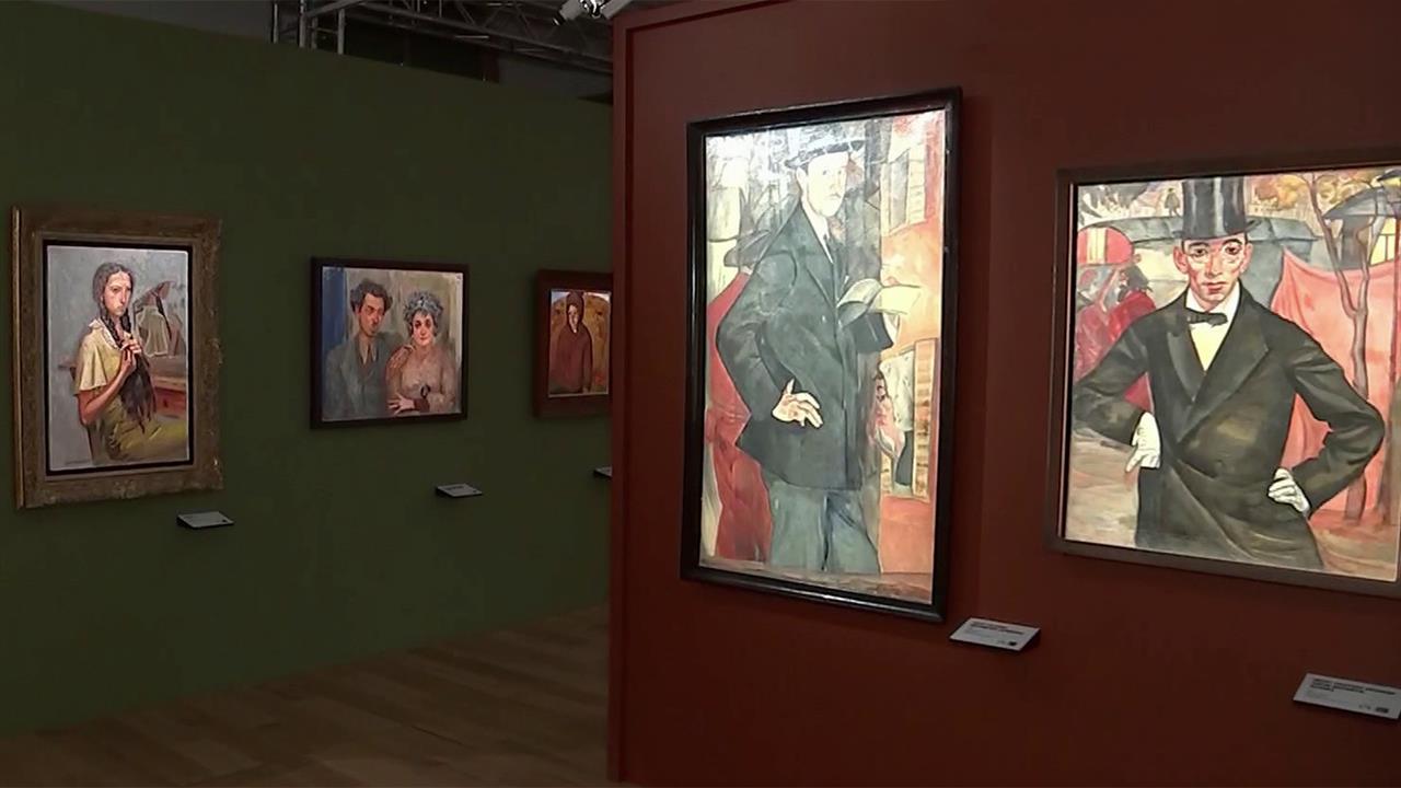 Грандиозная выставка работ Бориса Григорьева открылась в Музее Фаберже в Петербурге