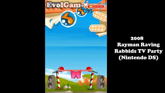 Evolution of Rayman / Rabbids games (1995-2019) смотреть онлайн