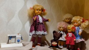 Кукла Лена. Горьковская фабрика игрушек "Мир"