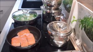 Рыбный день!Рыбка с Пак Чой и картошкой! Домашняя еда Кухня Рецепты