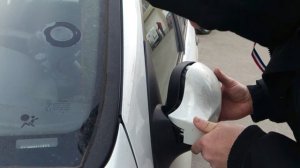 Ремонт крышки зеркала - Renault Symbol