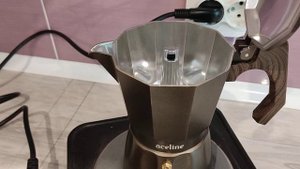 Тестирование гейзерной кофеварки Aceline ACM-5