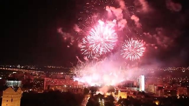 Пиротехническое шоу от Театра Salamandra