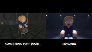 "Don't Come Crying" Original VS. Something Isn't Right (Minecraft FNAF SL Animation Music Video)