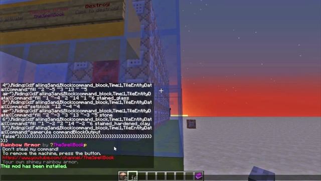Радужная броня в Майнкрафт без модов и текстур смотреть онлайн