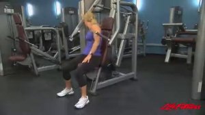 Жим от груди в тренажере (по-типу Хаммер)