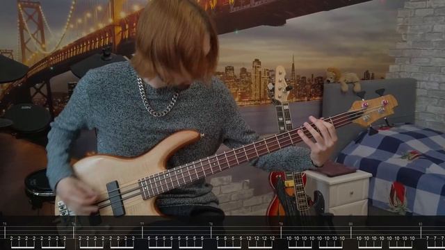 blessthefall - Hey Baby, Here's That Song You Wanted | Bass Cover + Onscreen Tabs | by Phil McGrove смотреть онлайн