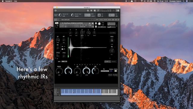 PAIN PIANO - Prepared Piano Kontakt Library - CONVOLUTION REVERB Minitutorial