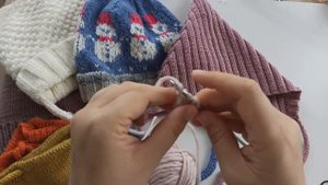 Как связать шнур спицами (завязки на шапку)