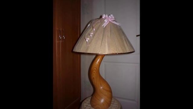 Настольные абажуры своими руками из мешковины. Фото абажура своими руками смотреть онлайн