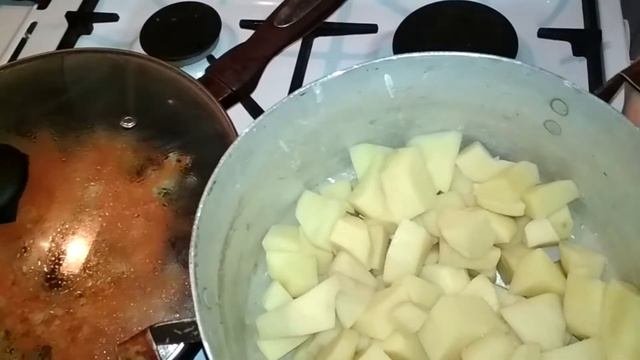 Тушеный картофель