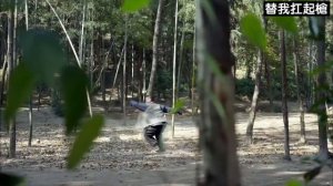 80 year old kung fu master fights samurai with bare hands! A slap on the warrior's face!