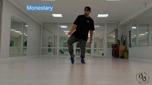 Hip-Hop Basic Steps tutorial Bart Simpson, Monestary, Running man