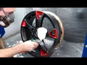 Аквапечать. Аквапринт.  Технология покрытия автомобильных дисков