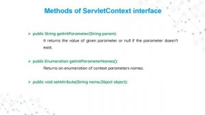 How to use Servlet Context | Web Component Development I