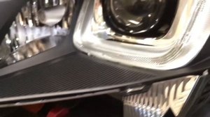 Volkswagen Golf 7 GTI - замена линз диодные линзы Expression