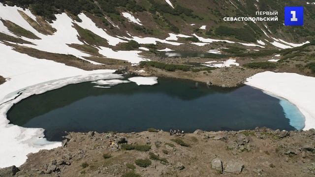 Парк голубые озера Камчатка