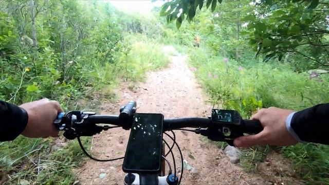 Покатушка на велосипедах (электро мтб) | Едем по бездорожью далеко вдоль моря