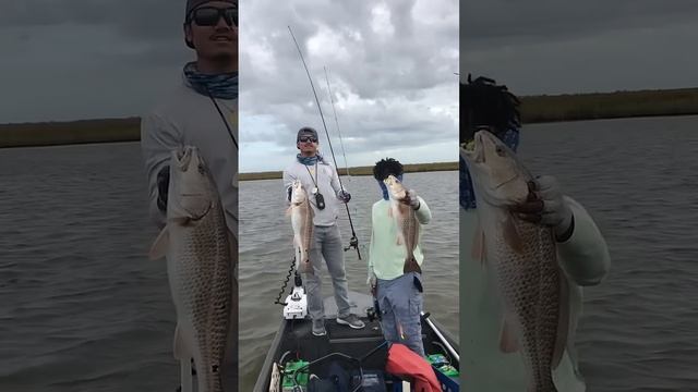 Double redfish on double rigs??