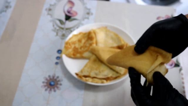 ВКУСНЫЕ БЛИНЫ НА МОЛОКЕ. МАМИН РЕЦЕПТ  ? DELICIOUS PANCAKES #recipes #тонкиеблины #намолоке