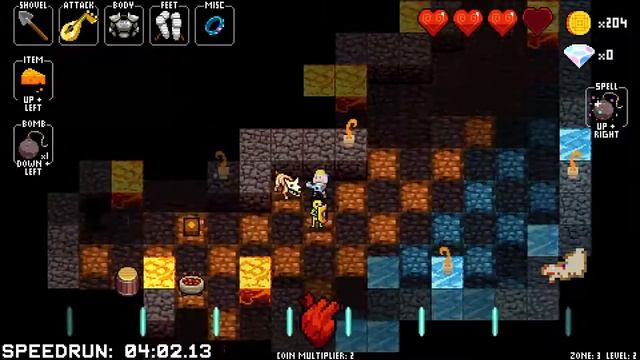 Cavalcadence plays Melody 6: Speedrun, sub-9min (Crypt of the NecroDancer: All Zones Mode) смотреть онлайн