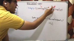 piglatin word  in string | java | ICSE X | class 10 | Semester 2 | computer applications | PIG LATI