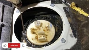 How to remove HYUNDAI SANTAFe FUEL PUMP.