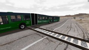 ПЕРЕЕЗД СМЕРТИ! АВТОБУС С ПАССАЖИРАМИ ПОПАЛ ПОД ПОЕЗД | BeamNG.drive