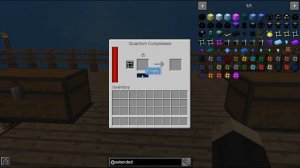 Minecraft - Sky Factory 4 - How to Make and Use a Quantum Compressor to Make Singularities