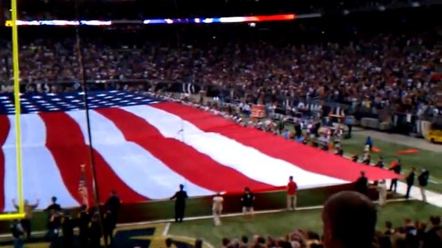 Awesome tribute at 9/11 rams game. смотреть онлайн