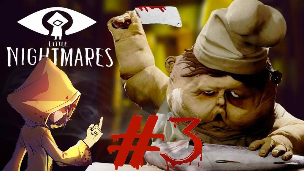 Little nightmares secrets of the maw:Прохождение#3:Тролим злую повариху.