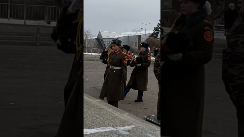 Митинг в День освобождения г.Шахты