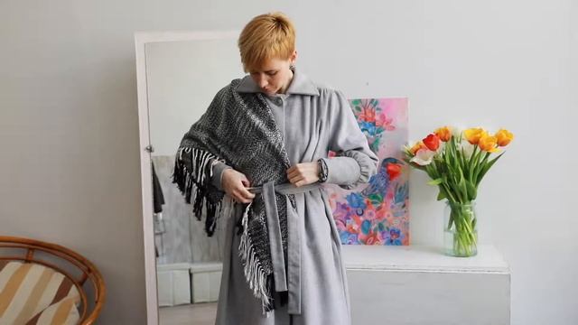 Как носить шаль смотреть онлайн