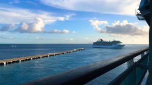 Carnival Pride sailaway from Sint Maarten